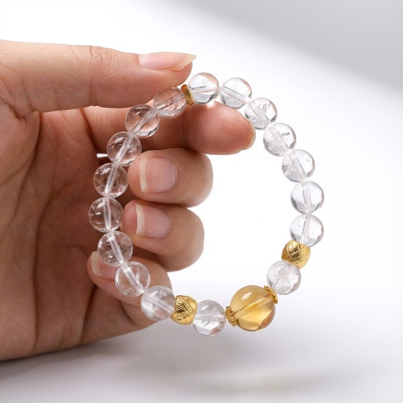 Clear Quartz Master Healer Bracelet - Professional Photo
