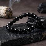 Black Tourmaline Beads Protection Bracelet - Professional Photo