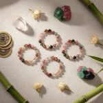 Exclusive: Tourmaline Ring - Natural Healing Crystal Bead Rings - Professional Photo
