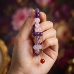 Future Prosperity Nine Purple Star Bracelet – Attract Long-Term Wealth & Harmony - Professional Photo