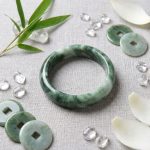 Pure Jade Bangle Bracelet - Healing & Protecting - Professional Photo