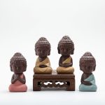 The 4 Noble Truths Figurines - Mini Buddha - Professional Photo