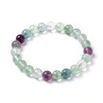 Rainbow Fluorite Healing Bracelet - Professional Photo
