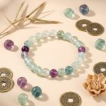Rainbow Fluorite Healing Bracelet - Professional Photo