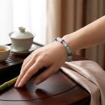 Rainbow Fluorite Healing Bracelet - Professional Photo