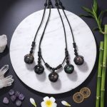 Rainbow Obsidian Necklace - Eye of Truth - Professional Photo
