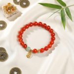 Red Agate Good Fortune Bracelet - Professional Photo