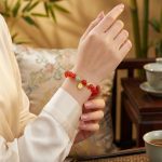 Red Agate Good Fortune Bracelet - Professional Photo