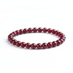 Red Garnet Stone Bracelet - Reignite Your Passion & Love - Professional Photo