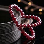Red Garnet Stone Bracelet - Reignite Your Passion & Love - Professional Photo