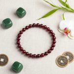 Red Garnet Stone Bracelet - Reignite Your Passion & Love - Professional Photo