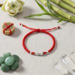 Red String Silver Pixiu Bracelet - Attract Windfall Luck - Professional Photo