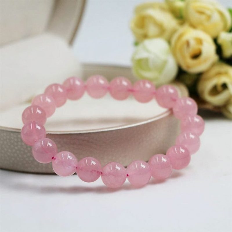 Rose Quartz Love Bracelet - Inspire & Attract Love - Professional Photo