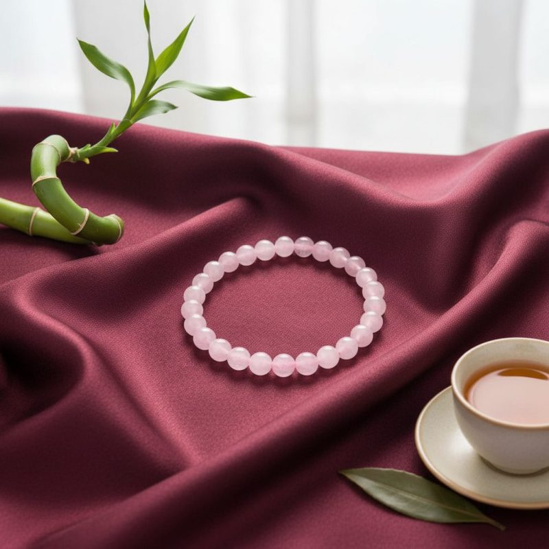 Rose Quartz Love Bracelet - Inspire & Attract Love - Professional Photo