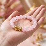 Rose Quartz Pixiu Love & Abundance Bracelet - Professional Photo