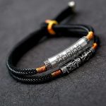 Tibetan Mantra Double Bracelet - For Luck & Protection - Professional Photo