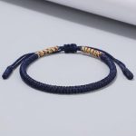 Blue Copper Beads Bracelet Set - Professional Photo