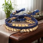 Blue Copper Beads Bracelet Set - Professional Photo