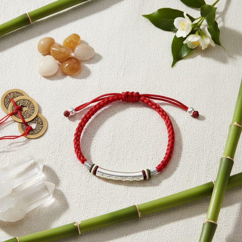 Tibetan Braided Knots Lucky Bracelet - Attract Good Things - Professional Photo