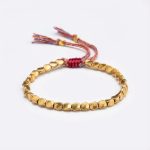 Tibetan Copper Beads Bracelet Handmade - For Healing, Strength & Protection - Professional Photo