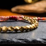 Tibetan Copper Beads Bracelet Handmade - For Healing, Strength & Protection - Professional Photo