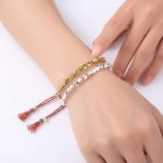 Tibetan Copper Beads Bracelet Handmade - For Healing, Strength & Protection - Professional Photo