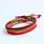 Tibetan Handmade Knot Bracelets - For Security - Professional Photo