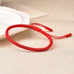 Tibetan Buddhist Knot Lucky Rope Bracelet - Professional Photo