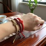 Tibetan Buddhist Knot Lucky Rope Bracelet - Professional Photo