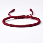 Tibetan Buddhist Knot Lucky Rope Bracelet - Professional Photo