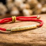 Tibetan Red String Bracelet - Buddhist Lucky Charm - Professional Photo