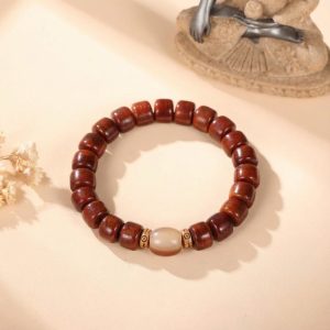 Tibetan Guardian Spirit Natural Yak Bone Bracelet - Professional Photo