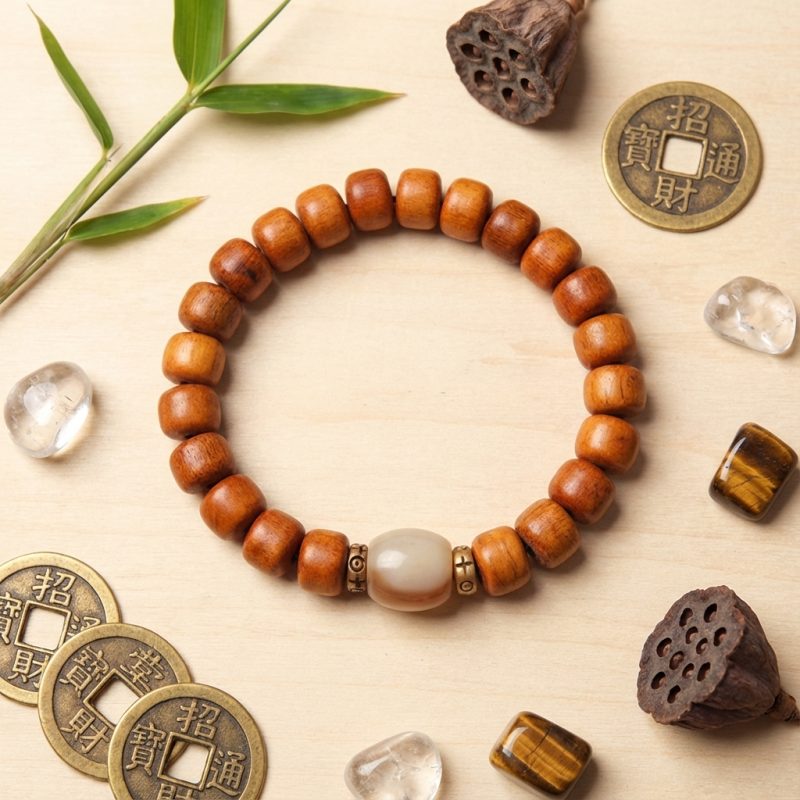 Tibetan Guardian Spirit Natural Yak Bone Bracelet - Professional Photo