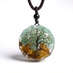 Tree of Life Orgonite Necklace - Energy Protection - Professional Photo