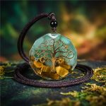Tree of Life Orgonite Necklace - Energy Protection - Professional Photo
