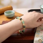 Triple Prosperity Bracelet - Citrine, Green Aventurine, Turquoise - Professional Photo