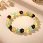 Triple Success Bracelet – Citrine, Aventurine, Garnet - Professional Photo