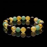 Triple Success Bracelet – Citrine, Aventurine, Garnet - Professional Photo