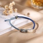 White Agate Fu Couple Bracelets - Give the Gift of Luck - Professional Photo