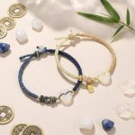 White Agate Fu Couple Bracelets - Give the Gift of Luck - Professional Photo