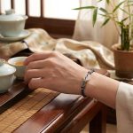 White Agate Fu Couple Bracelets - Give the Gift of Luck - Professional Photo