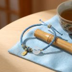 White Agate Fu Couple Bracelets - Give the Gift of Luck - Professional Photo