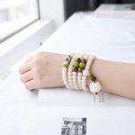 White Jade Bodhi Seed Mala - 108 Beads Bracelet/Necklace - Professional Photo
