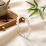White Moonstone Bracelet - Feminine Energy - Professional Photo