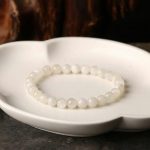 White Moonstone Bracelet - Feminine Energy - Professional Photo